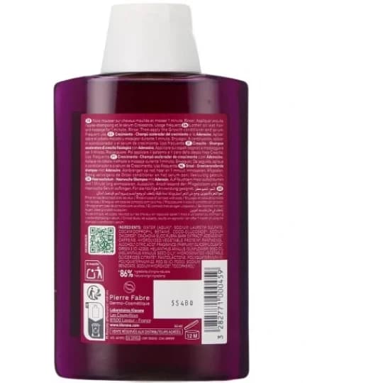 Klorane Croissance Shampoing Accélérateur de Pousse Quinine